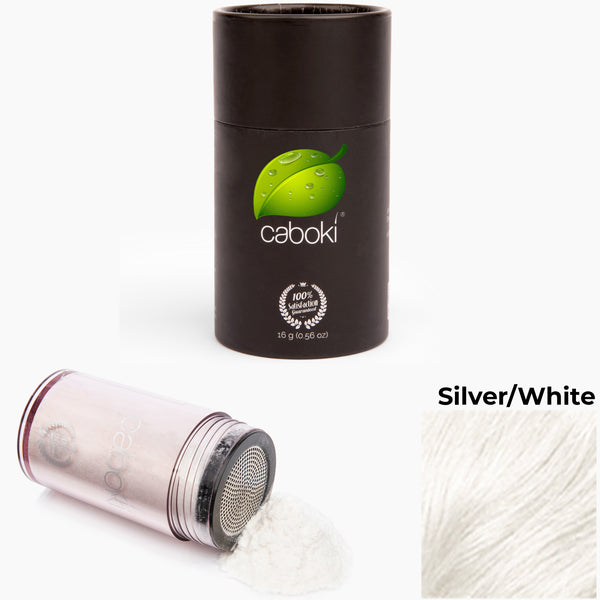 Product in silver/white
